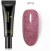 Glittery Polygel Extension Nail Gel UV Building Gel POLYGEL Nail Extension 20ML